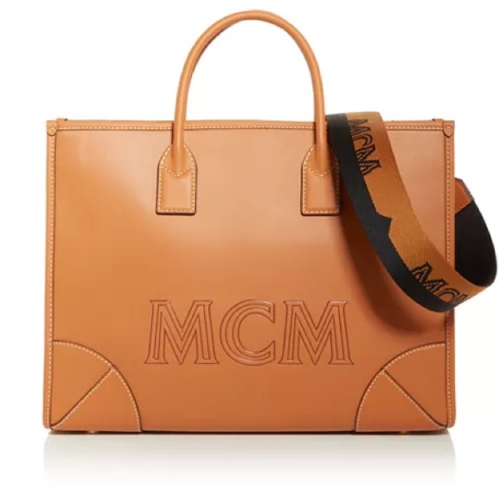 MCM München Tote in Spanish Calf Leather
